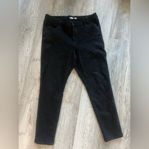 Old Navy Black Super Skinny Jeans